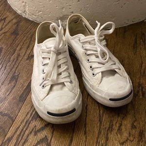 White Converse Jack Purcell